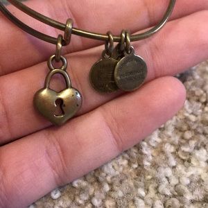 Alex and Ani locket bracelet
